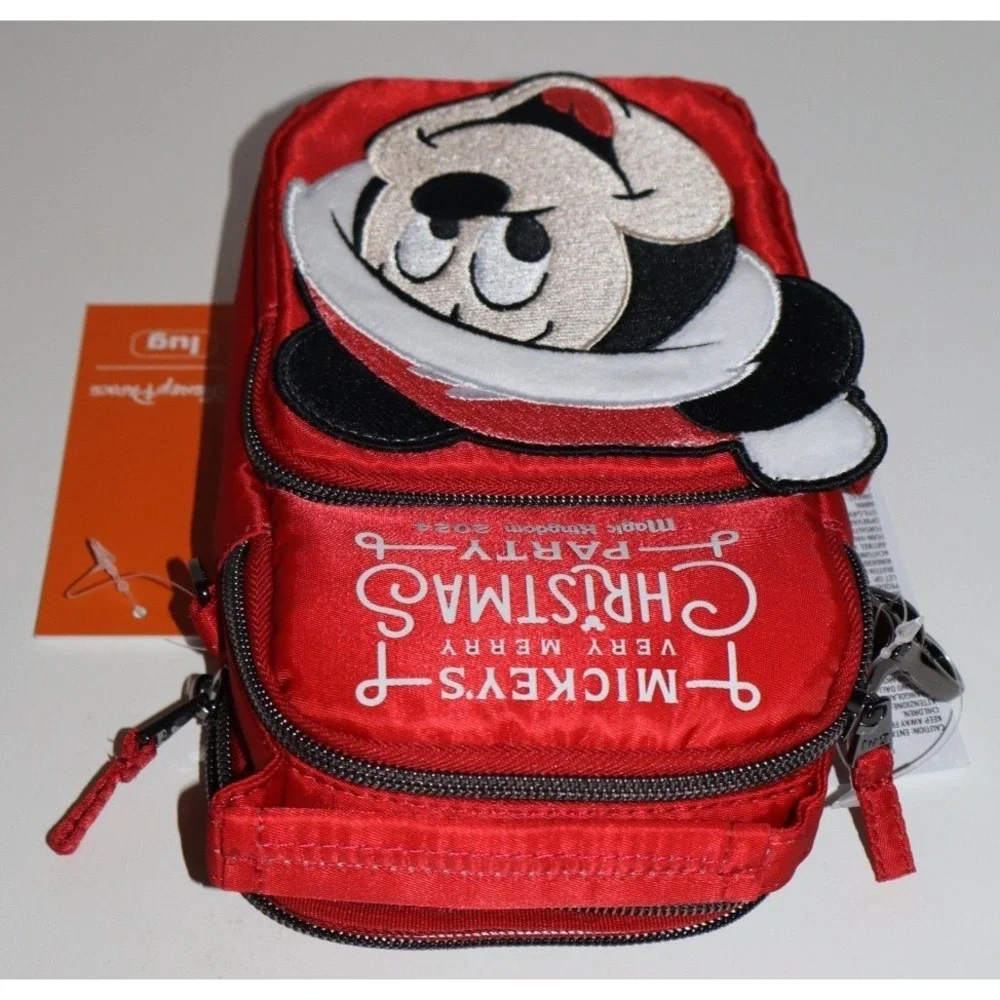 Disney Parks LUG Magic Kingdom 2024 Mickey's Very Merry Christmas Party Bag NEW